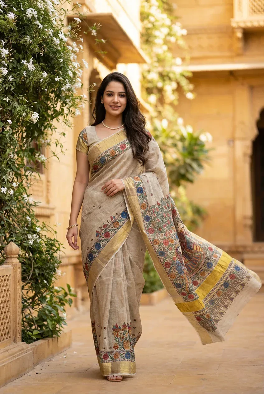 Demo Sharara Suit — Plum — supplied Sritantu saree view 2